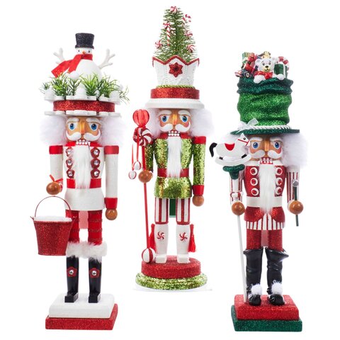 Casse-Noisette bonhomme neige 3ass