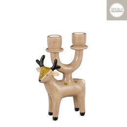 Chandelier cerf 13x19cm