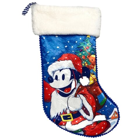 Chausette Mickey habits Père Noël