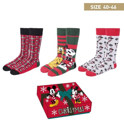 Chaussettes Mickey 3-pack cotton 40-46 - image 1