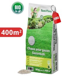 Chaux pour gazon avec magnésium 20kg