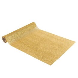 Chemin de table 28cmx3m or paillette