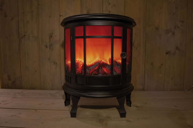 Cheminée 46x23x56cm noir