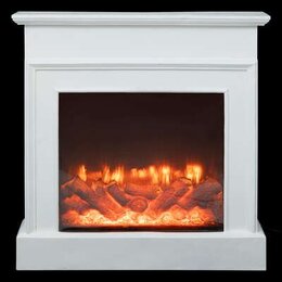 Cheminée 83xH85cm 20Led blanc