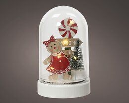 Cloche 5Led D8,6xH14,5cm