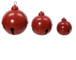 Cloche fer rouge 52x57cm