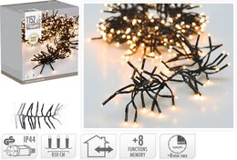 Clusterverlichting 1152Led binnen buiten warm wit