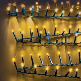 Clusterverlichting solar 0,2x1600cm 800Led warm wit