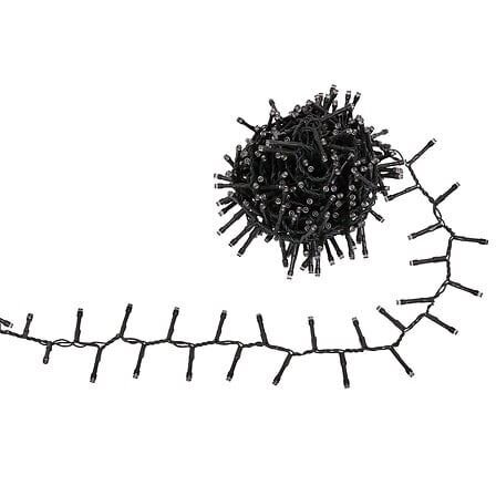 Clusterverlichting solar 2,5x800cm 400Led koud wit