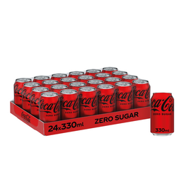 Coca-Cola zero 24x33cl - afbeelding 2