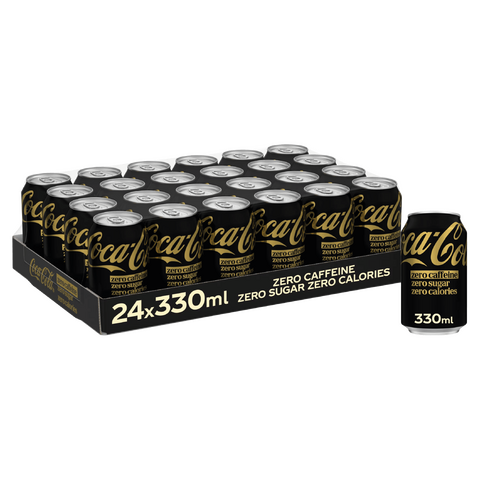 Coca-Cola zero caffeine 24x33cl