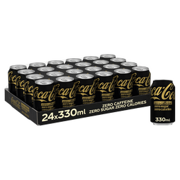 Coca-Cola zero caffeine 24x33cl