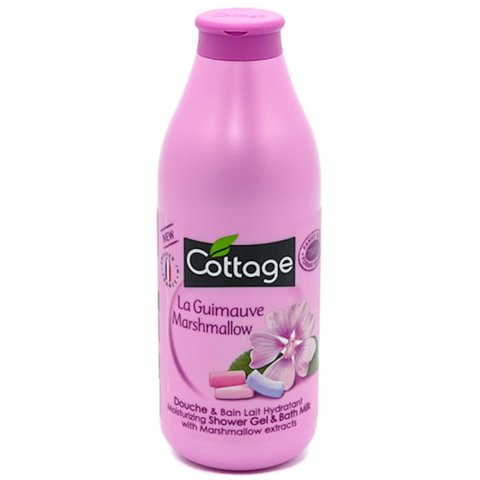 Cottage bain & douche 750ml guimauve