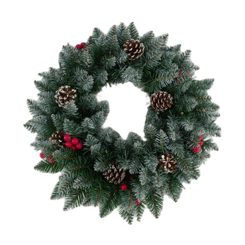 Couronne D38cm avec lumières