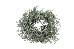 Couronne D41cm eucalyptus vert