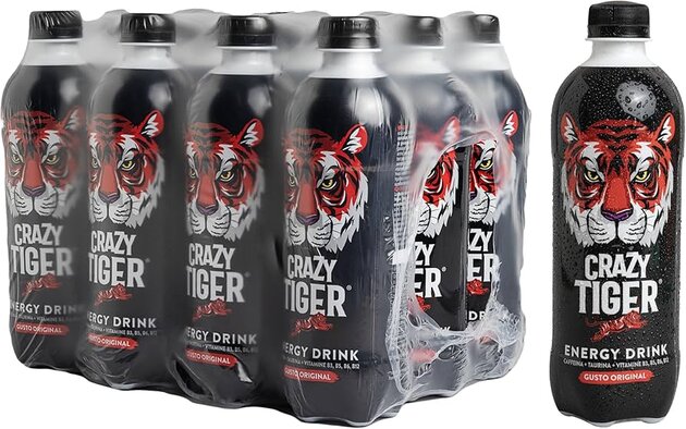 Crazy Tiger original 12x35cl