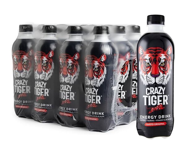 Crazy Tiger original 12x50cl