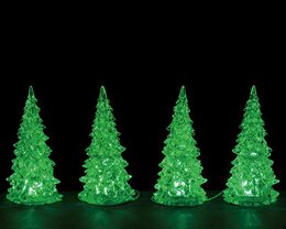 crystal lighted tree, 3 color changeable