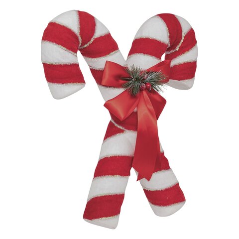 Deco Candy cane 42x46cm