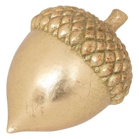 Deco eikel H10cm goud