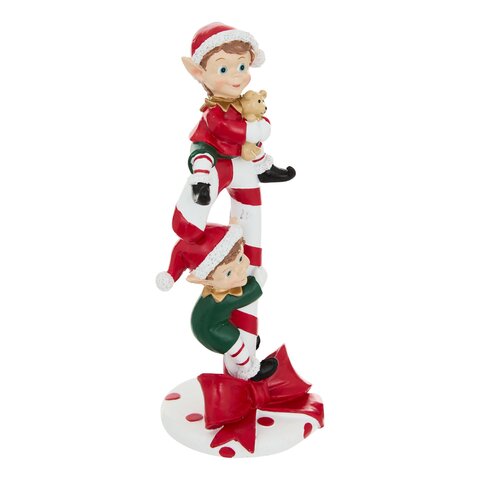 Deco elf H23cm zuurstok