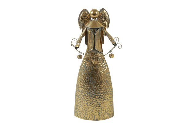 Deco engel Lida 54x23x45cm goud