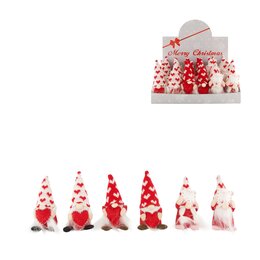 Deco kabouter 7x15cm 6ass