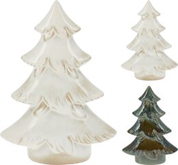 Deco kerstboom H21cm 2ass