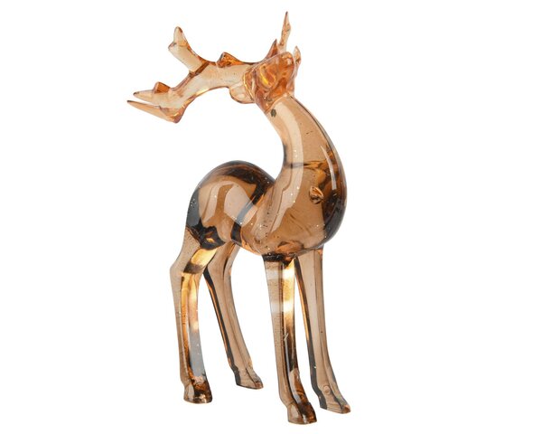 Deco rendier 8x15cm bruin