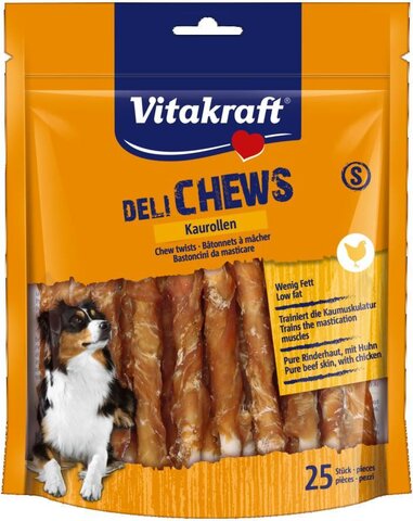 Deli chews kauwrollen S 25st 300g
