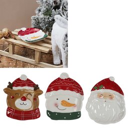 Dienblad 17x14cm Kerst 3ass - afbeelding 1