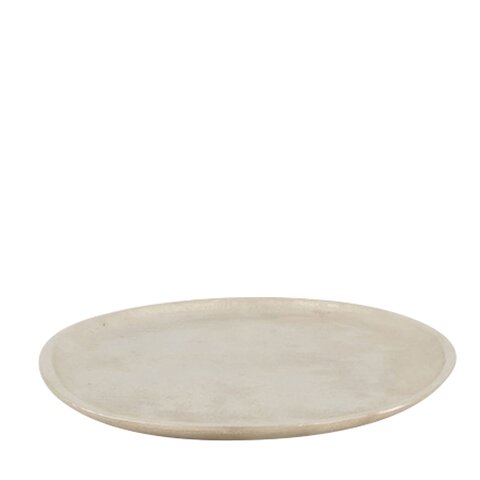 Dienblad D21cm alu zilver