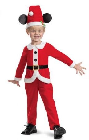 Disney costume Mickey classic kerst 3-4y