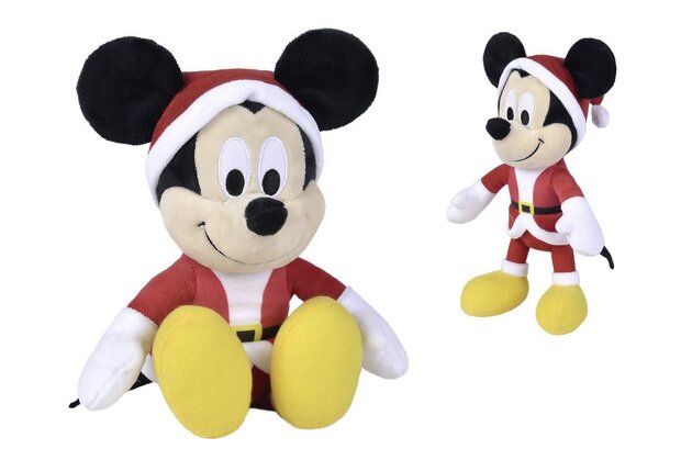 Disney - pluche Mickey Kerst 25cm