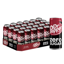 Dr Pepper zero sugar 24x33cl