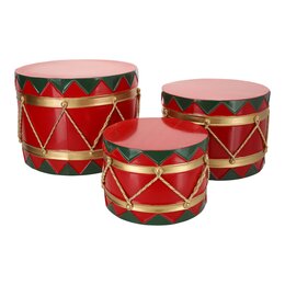 Drum metaal 19x26cm
