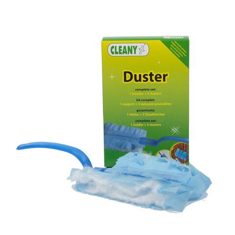 duster cleany magic + 5 res wisdoekjes - afbeelding 2