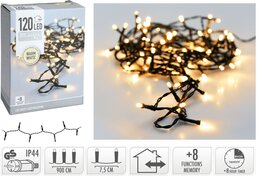 Eclairage led 120L blanc chaud - extérieur
