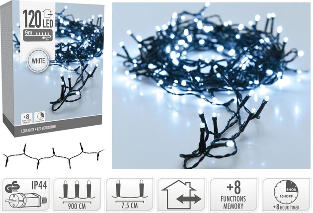 Eclairage led 120L blanc - extérieur