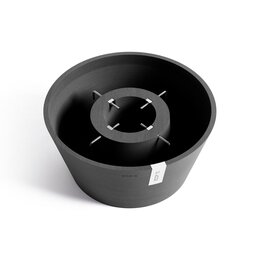 Ecopots kerstboomvoet XL - dark grey Ø 50cm - afbeelding 1