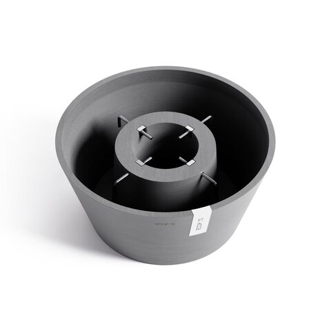 Ecopots kerstboomvoet XL - grey Ø 50cm - afbeelding 1