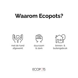 Ecopots kerstboomvoet XL - grey Ø 50cm - afbeelding 7