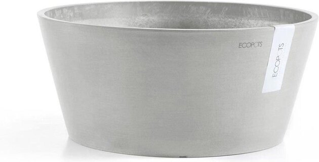 Ecopots kerstboomvoet XL - white grey Ø 50cm - afbeelding 1