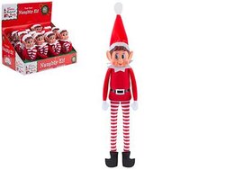 Elf garçon H30cm jambes longues - rouge - image 2