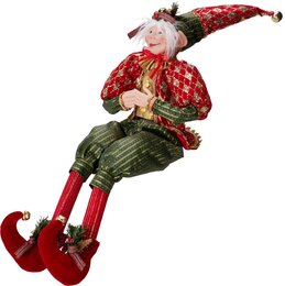 Elf zittend H65cm