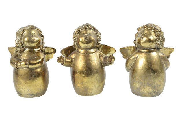 Engel H16cm goud 3ass