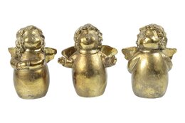 Engel H16cm goud 3ass