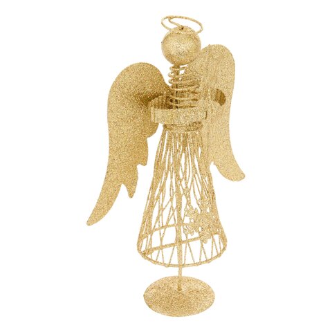 Engel H25cm metaal goud