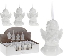 engel hangdecoratie wit