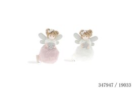 Engel meisje H15cm 2ass Led